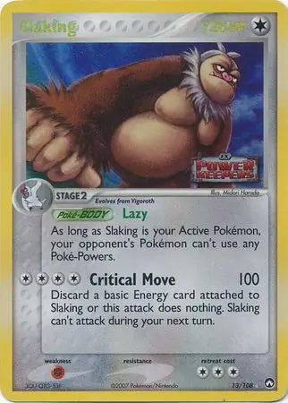 EX Power Keepers Slaking #13/108 reverse holo